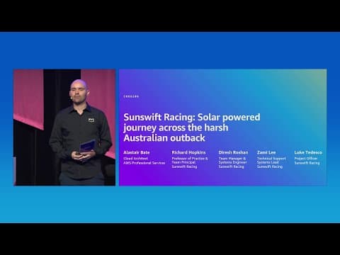 Sunswift at AWS Summit 2024